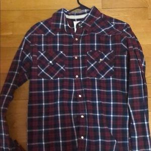 Aeropostale plaid shirt small